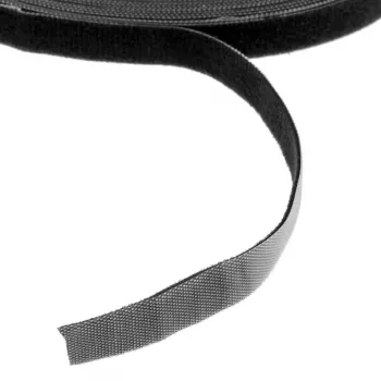 LABEL THE CABLE LTC PRO Roll Strap, double-sided hook and loop roll, 25m black