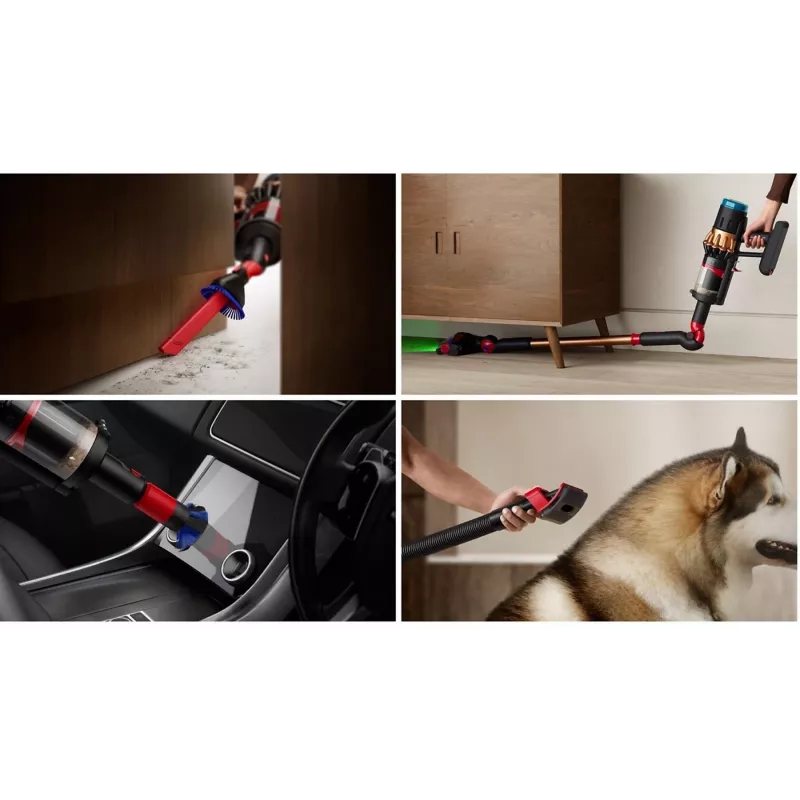 Dyson V16 Piston Animal Cordless Stick Vacuum (492963-01), Matte Black/Copper