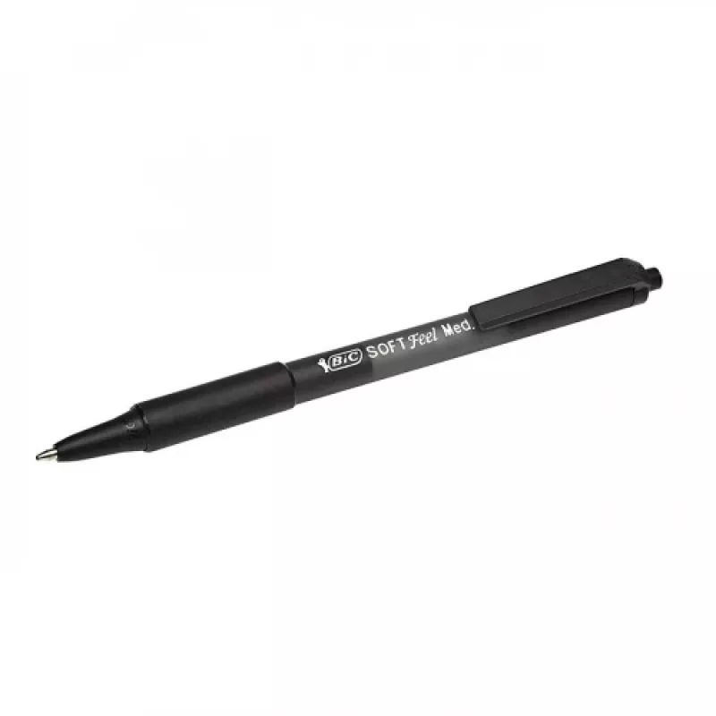 BIC Ballpoint pens SOFTFEEL CLIC 1.0 mm, black, 1 pcs. 914360