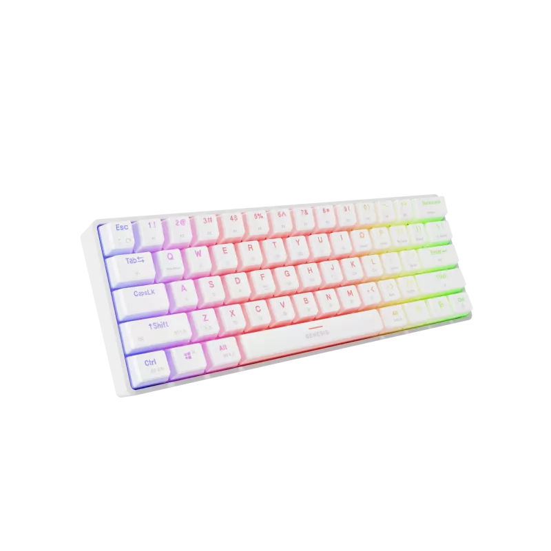 Gaming keyboard genesis THOR 660 G2 — wireless (2.4 GHz, Bluetooth) and wired modes