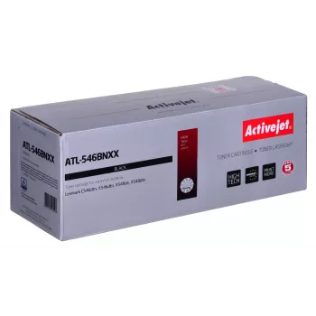 Toner cartridge ActiveJet ATL-546BNXX black, compatible with Lexmark, 8,000 pages, single pack