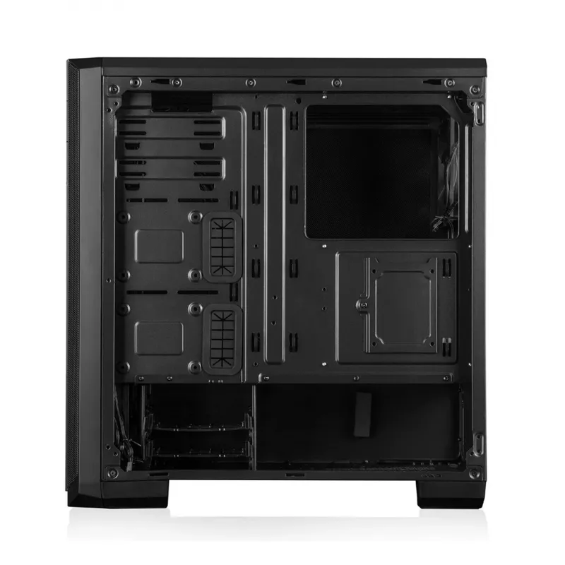 PC Case MODECOM Oberon Pro Midi Tower — black, supports ATX/microATX/ITX, 7 expansion slots, up to 395 mm GPU, 5 HDD/3 SSD bays