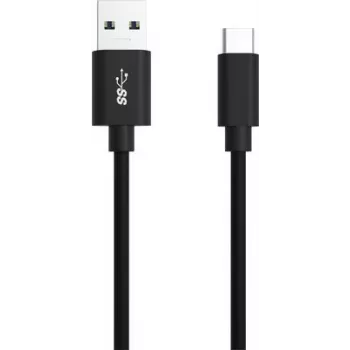 Ansmann 1700-0081 USB Cable 2 m 2.0/3.2 Gen 1 (3.1 Gen 1) USB A USB C Black (1700-0081)
