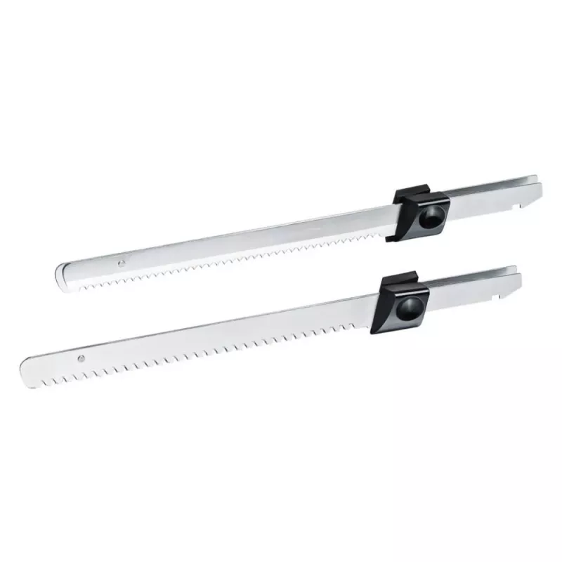 Electric knife Rommelsbacher EM 150 120 W — stainless steel blades, usable blade length 15 cm, black