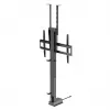 Maclean electric ceiling/floor mount, extendable, 43''-88'', VESA 600x400, max 60kg, 100-240V AC,50/60Hz