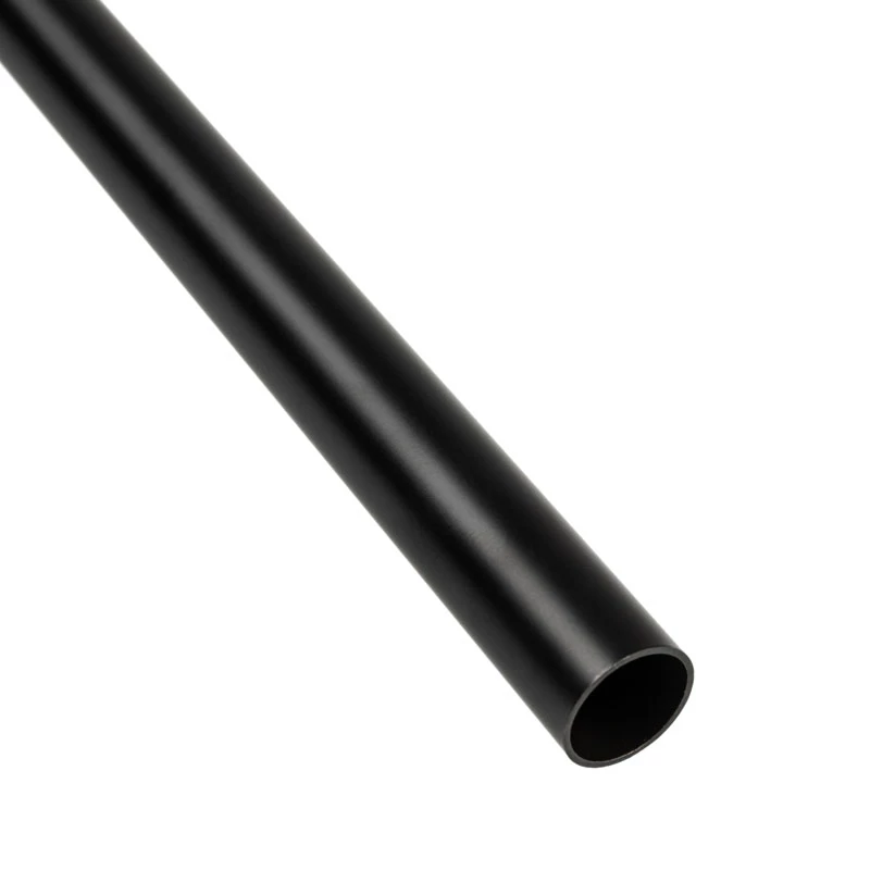 Hard Tubing 14mm OD, 500mm — BitsPower Bitspower None Chamfer Brass, carbon black