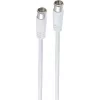 Coaxial cable ShiverPeaks BS80108-128 10 m F-type White