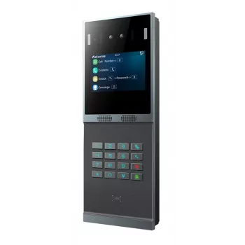 Fanvil i66 Video Intercom System 2 MP 10.2 cm 4 inch Black Grey