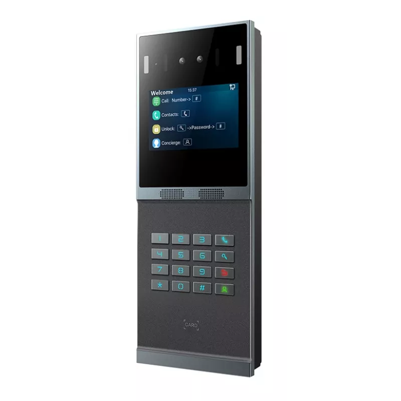 Fanvil i66 Video Intercom System 2 MP 10.2 cm 4 inch Black Grey