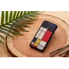 Smartphone case man and wood for iPhone 11 Pro Max — wood black