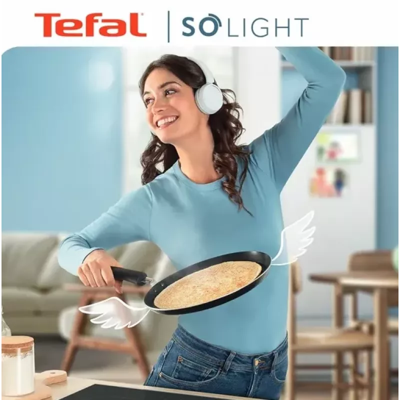 Pancake pan Tefal H0563842 non-stick durable, round 24 cm