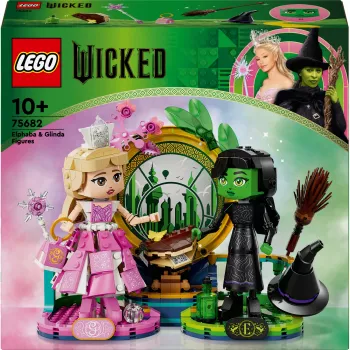 LEGO Wicked Figures Elphaba and Glinda 75682 – collectible minifigures set