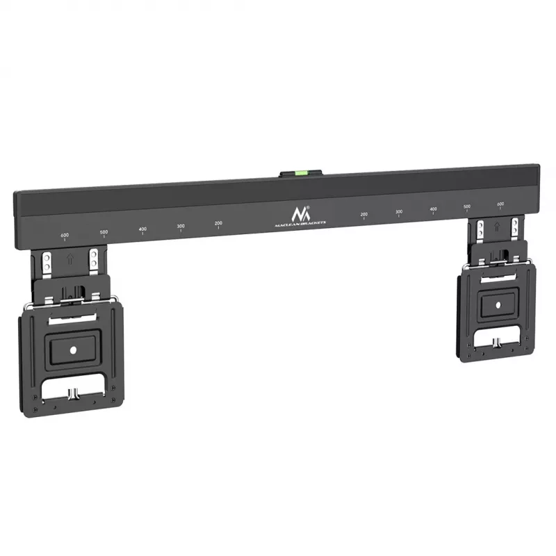 Maclean MC-481 Ultra Flat Slim TV wall mount Bracket Holder for 37-80 Flat Curved up to 75kg Max. VESA 600x400 Universal TV Mount Holde