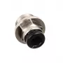 aqua computer Connector straight G1/4 inch AG to 6mm ID - Silver