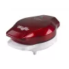 Beper BT.603Y Party Line Waffle Maker, 18 cm Non-Stick Plate