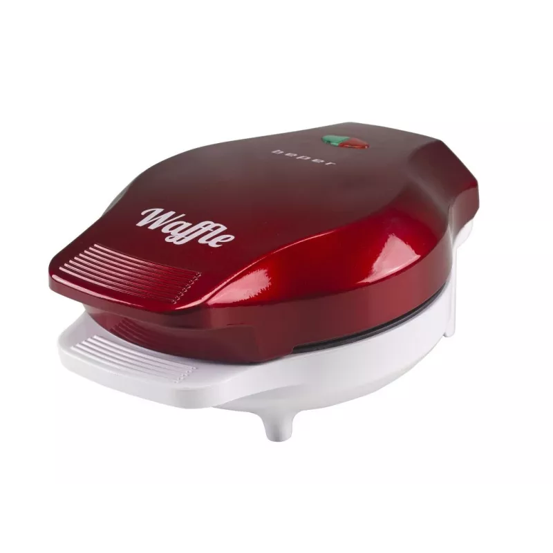Beper BT.603Y Party Line Waffle Maker, 18 cm Non-Stick Plate