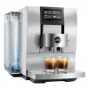 Fully‑automatic espresso machine JURA Z10 (EB) — 2.4 L water tank, built‑in grinder, 1450 W, aluminium/white
