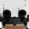 CPU water block TRYX L-P0CL-DS0M-G0W for Intel and AMD sockets with AMOLED display, white finish