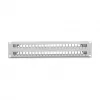 DeLOCK 19 inch Keystone Patch Panel 48 port with strain reliefs 2U grey
