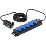 Extension Cable AS Schwabe 38604 4.5 m with RCD protection, grounded plug and socket