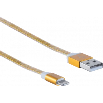 Lightning Cable ShiverPeaks BS14-50046 0.9m Gold