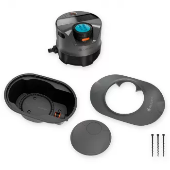 Gardena AquaPrecise Circular water sprinkler Black Green 1 pc