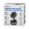 Magnetic smartphone hole r with vacuum suction