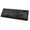 Keyboard Backlit quiet USB with low-profile keys