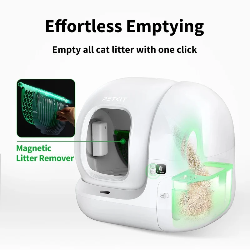 PETKIT Magnetic Sand Pouring Plate Filter Mesh Set Effective Sand for PETKIT PURA MAX 2 Cat Litter Box Automatic Toilet