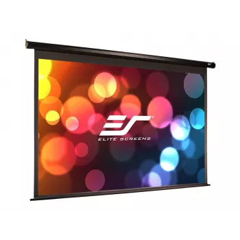 SALE OUT. Elite Screens Electric125H Spectrum Screen 125'' 16:9 / Diagonal 312,5cm, W 276,5cm x H 155,7cm / Black case / Electric-motorized screen / Wall & ceiling installation / 1