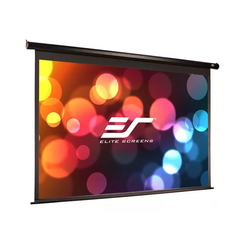 SALE OUT. Elite Screens Electric125H Spectrum Screen 125'' 16:9 / Diagonal 312,5cm, W 276,5cm x H 155,7cm / Black case / Electric-motorized screen / Wall & ceiling installation / 1