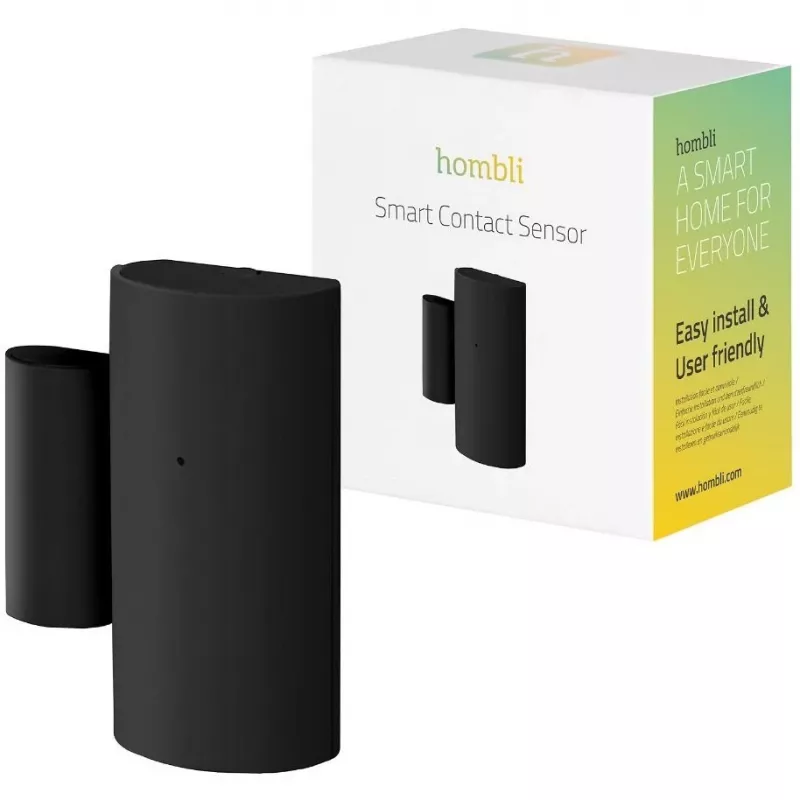 Door/window sensor Avanca International HBSC-0100 — wireless Bluetooth, CR2 lithium battery, 45×55 mm, black