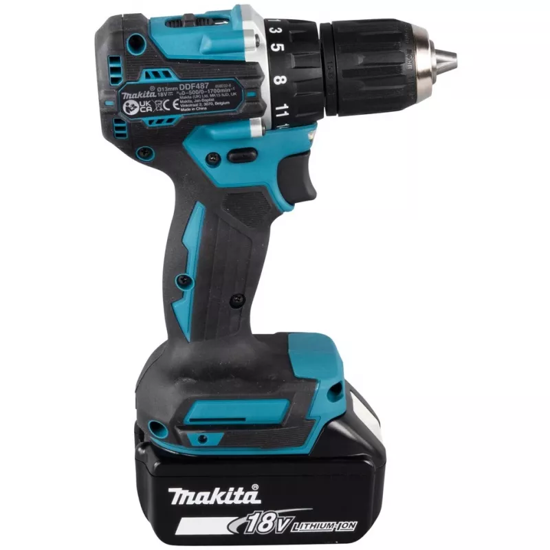Makita DDF487Z drill 1700 RPM 940 g Turquoise