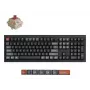 Mechanical full-size (100%) keyboard Keychron V6 Ultra 8K — QWERTY, Bluetooth, RGB LED, Black