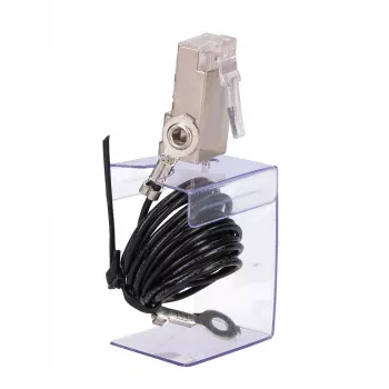 Network cable UBIQUITI TOUGHCable RJ-45 Cat5e 1 m, black, RJ-45 connector