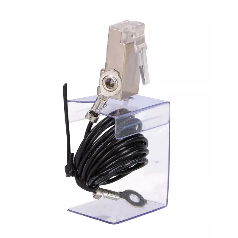 Network cable UBIQUITI TOUGHCable RJ-45 Cat5e 1 m, black, RJ-45 connector