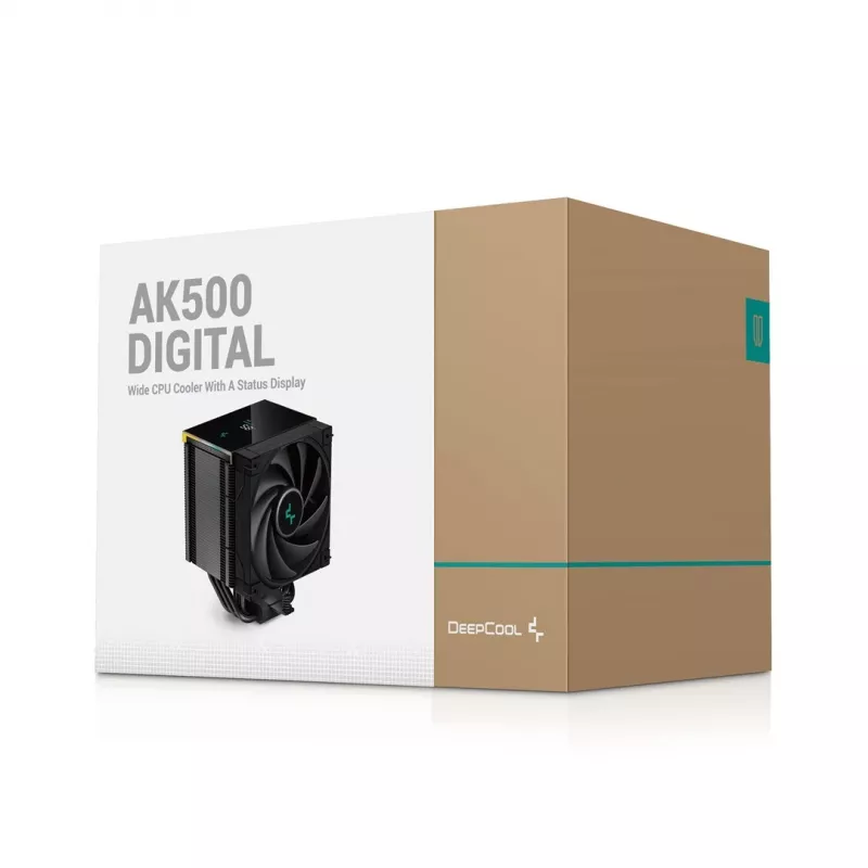 Air cooler DeepCool AK500 Digital 12 cm Black 2.19 mmH2O