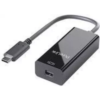 PureLink iSeries - USB/DisplayPort-Adapter - USB-C (M) to Mini DisplayPort (W) - 10 cm - 2160p-Support - Black