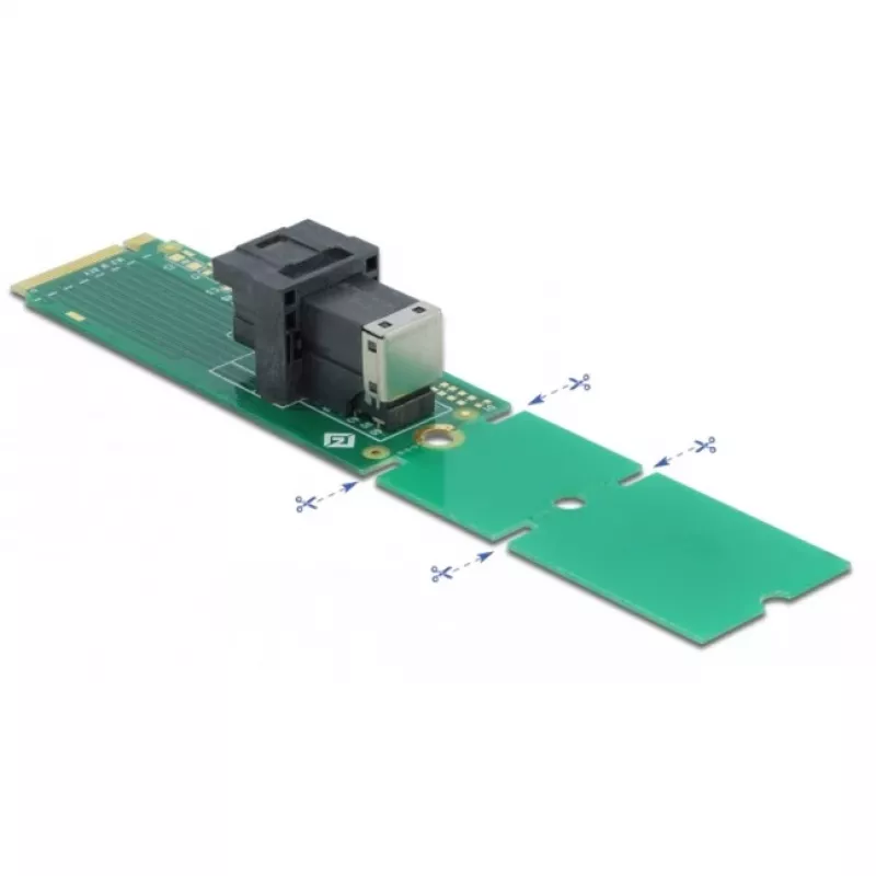 Adapter M.2 Key M to SFF-8643 NVMe DeLOCK 63145