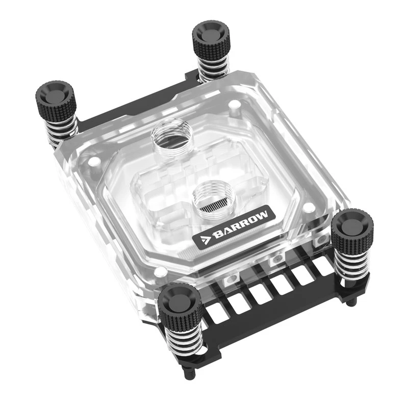 Water block Brimarex BARROWCH LTYK3A-04 V2 for AMD Socket AM4/AM5, acrylic, black