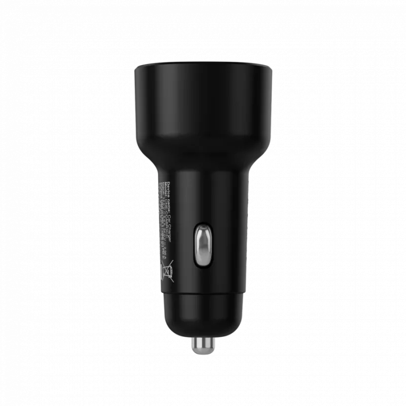 Car charger CANYON OnDrive 60 PD 60W 2xUSB-C — 60W power, 2 USB-C ports, black