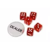 Extralink Set DO Pokera Premium 300 Chips 2 Decks and Dice case