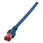 EFB-Elektronik RJ45 Patch Cable Cat.6 S/FTP LSZH Blue 0,15m Manufacturer: EFB Elektronik (K5513.0,15)