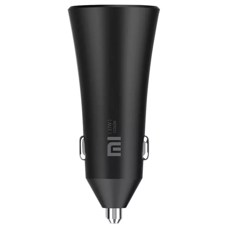 Xiaomi 37 Watt Dual Port Car Charger Black, Black