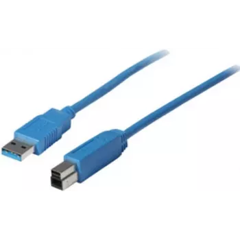 USB Cable ShiverPeaks 5m USB 3.2 Gen 1 USB A to USB B Blue