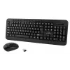 Wireless keyboard and mouse set ESPERANZA Akron TK109 2.4 GHz, USB receiver, black