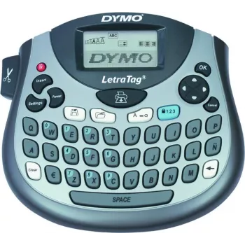 Label maker Dymo LetraTag LT-100T with QWERTY keyboard — portable handheld label printer
