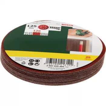 Sanding accessory set Bosch 2 607 019 494 — pack of 25 sanding sheets/accessories