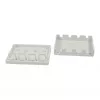 Synergy21 Keystone, Module Carrier, Patchpanel for 4x TP-Module, Surface-Mount, White(ABS)