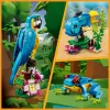 LEGO building set Exotic Parrot 31136 — Creator display model, 253 pieces, 220×120×110 mm